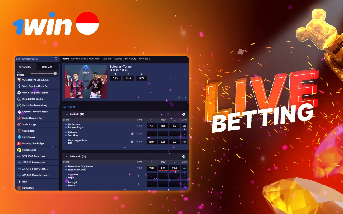 1win Betting on Sport and Live Games